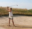 Bunker play - ball position