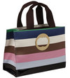 Keri Golf Neopolitan Stripe Tote