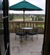 Keswick Club golf course - clubhouse patio