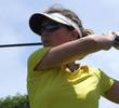 Sophie Sandolo golfing
