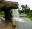 Ko'Olina golf course - hole 12 waterfall