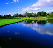 The 18th hole at Bay Hill Club & Lodge