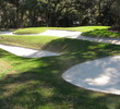 Harbour Town Golf Links at Sea Pines Resort - hole 11 bunkers