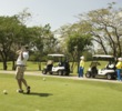 Thailand golf vacation - caddies and carts