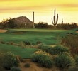 Las Sendas Golf Club in Mesa, Ariz. - sunset