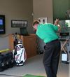 Step into it golf swing drill