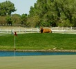 Tubac Golf Resort's ninth hole and ranch