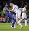 Zinedine Zidane post-World Cup head-butt