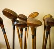 Hickory golf clubs