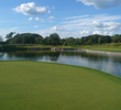 Eagle Eye Golf Club - hole 17 island green