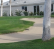 Desert Princess Country Club - Palm Springs area course - bunker/house