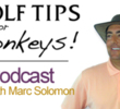 Golf tips are for Monkeys
