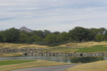 Bribe the starter to begin on the visually-intimidating, forced-carry No. 10 and watch your great golfing buddy crumble.