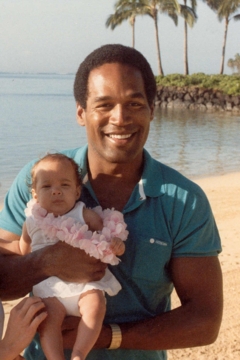 O.J. Simpson (seen in happier times with his daughter) tops the Golfer Supremacy Rankings.