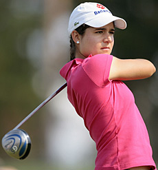 Lorena Ochoa might be small in stature, but she still manages to generate a lot of club head speed.