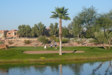 Scottsdale Silverado's 18th is a par 3 finish you'll remember.