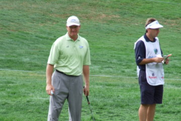 Ernie Els could only grimace even going 12-under in FedEx Cup.