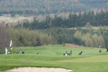 Powerscourt Golf Club in Enniskerry is set amid quintessentially Irish rolling hills.