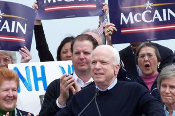 John McCain was just one of the Republican presidential candidates to sound off on golf at Thursday's debates at the Myrtle Beach Convention Center.