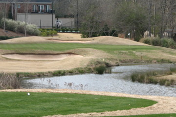 Watch out for the mounding at Jennings Mill Country Club