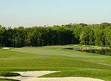 The short par-4 12th at Cranberry Highlands requires strategy off the tee.