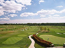 Jericho National Golf Club is accented with five tee boxes on each hole.