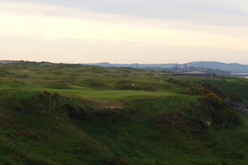 The par-3 17th at The Castle Course is as dangerous, playing over the Kinkell Braes (or ravine), as it is lovely.