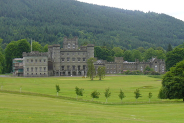 The best view of Taymouth Castle comes at the 12th fairway.