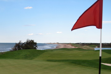 The Links at Crowbush Cove is laid out near the dunes on the north shore of Prince Edward Island.