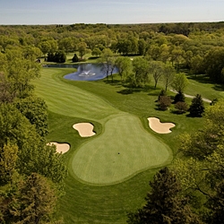 Brown Deer Golf Club's first hole gets you off to a tough and scenic start.