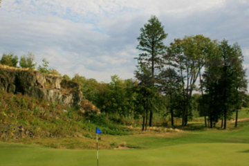 The Greywalls golf course is set on rocky terrain in Michigan's Upper Peninsula.