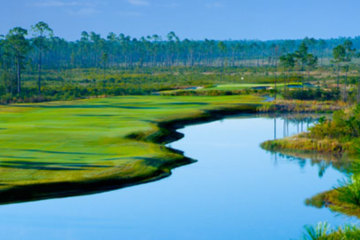 The Preserve's 14th hole brings the golf course's wide-open nature into great view.