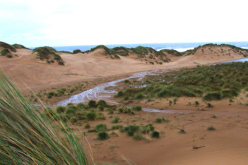 Donald Trump's proposed golf resort in Aberdeenshire will be set on striking links terrain. 