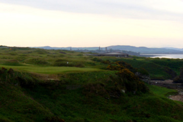 The par-3 17th at The Castle Course is as dangerous, playing over the Kinkell Braes (or ravine), as it is lovely.