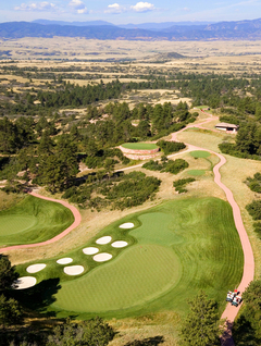 The Sanctuary golf course in Sedalia, Colorado has twice been ranked by Golf Digest among the top 100 golf courses in America.