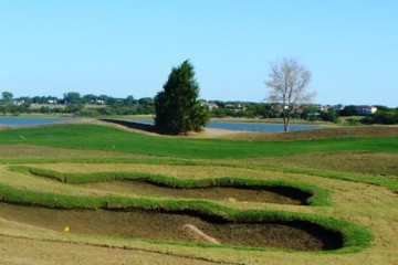 Bunkering was a point of emphasis in the design of the New Course at The Tribute.