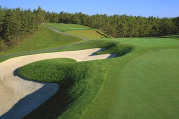 There's lots of golf surrounding the Boston area, including Pinehills Golf Club in Plymouth.