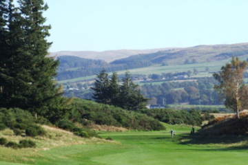 Your foursome can win a free round of golf at over 100 golf courses in Scotland, including the King's Course at Gleneagles. 
