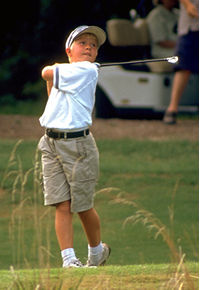 LPGA Professional Kelly Kleckner advises encouraging your children who golf to compete - but warns against forcing the issue.