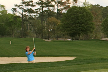 What works for a tour professional won't work for the average female golfer because of her slower swing speed.