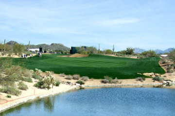 The Gallery Golf Club at Dove Mountain is perfect for golfers, not so for fans.