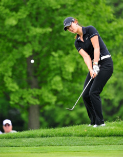 Odds are, you'll eventually find yourself faced with a little chip shot where you will skull the ball over the green.