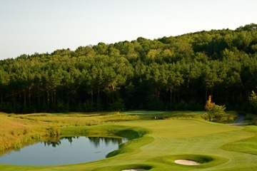 True North Golf Club in Harbor Springs, Mich., has excellent greens.