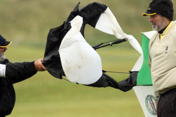 Ireland's golf links are often windy enough to render umbrellas useless, so leave them at home. 