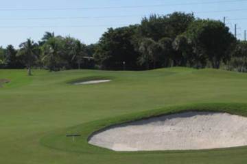 The first hole on the Jim McLean Signature course at Doral marks the beginning of one of the toughest opening stretches in the U.S.