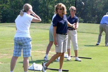 "Doing the four ball" on the practice range can help keep your swing in balance.