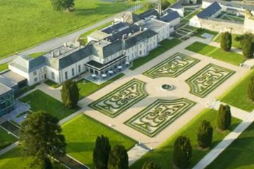 The Castlemartyr Resort includes an 18th-century manor house connected to a newer portion of the hotel that opened in 2007. 