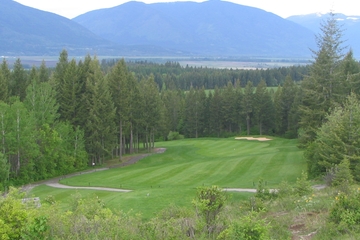 Creston Golf Club is typical of the natural beauty in Kootenays golf.
