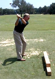 Golf tip: Get rid of that slice! Work the club from the inside
