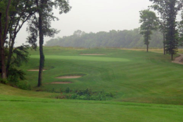The first hole at Angus Links is both demanding and picturesque.